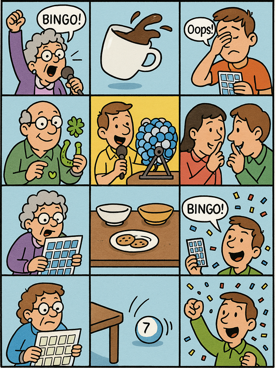 Zondag 2 november BINGO!