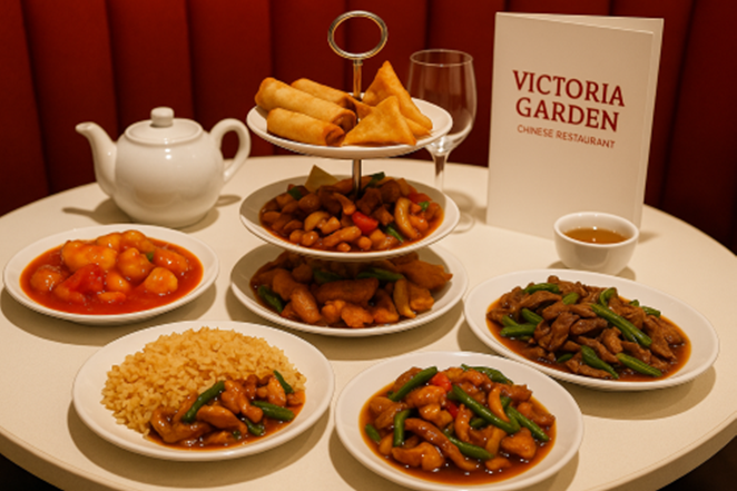 Vrijdag 21 november Diner bij Victoria Garden